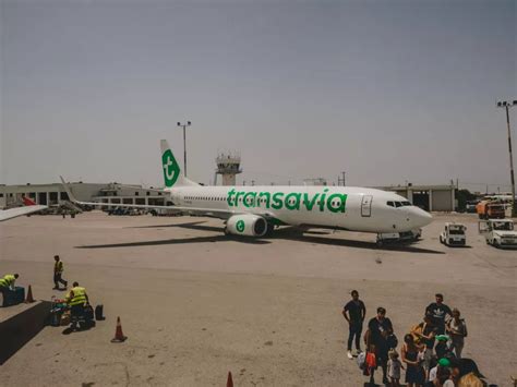 transavia luggage check in.